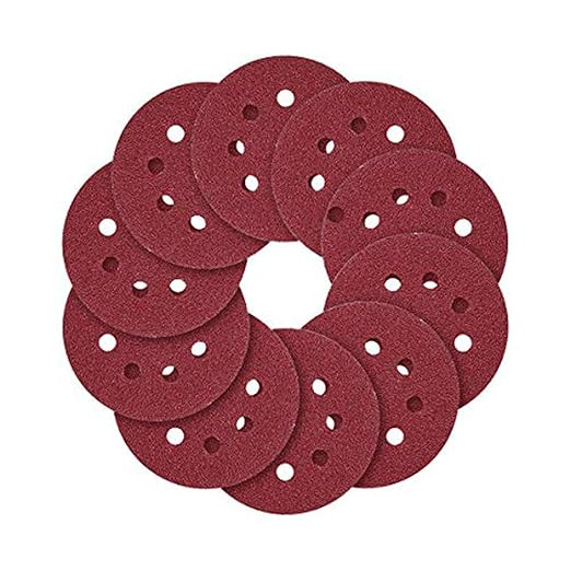 5-Inch 8-Hole Hook and Loop Sanding Discs 70PCS, 40/80/120/240/320/600/800 Assorted Grits Sandpap... | Amazon (US)