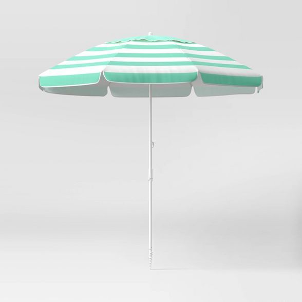 7' Beach Sand Umbrella - Sun Squad™ | Target