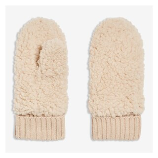 Teddy Fleece Mitts | Joe Fresh