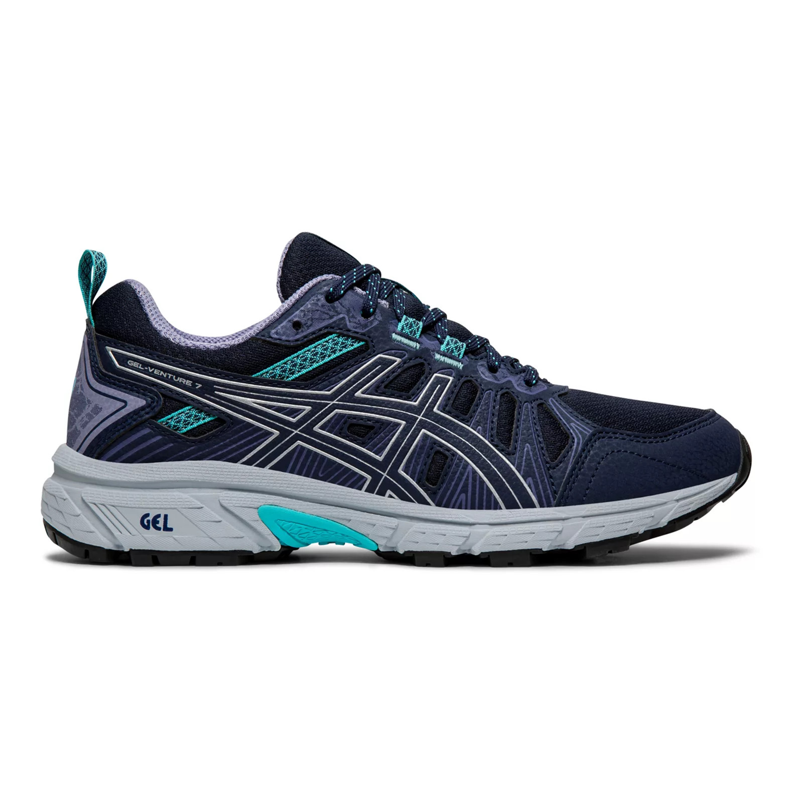 ASICS GEL-Venture 7 Women's Trail Running Shoes, Size: 10 Wide, Black | Kohl's