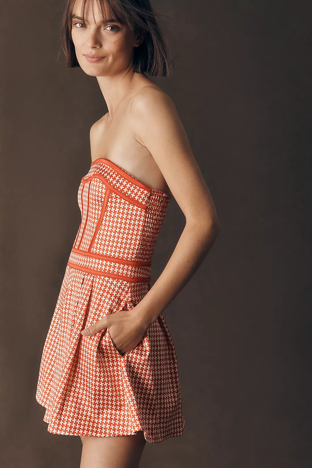 Maeve Strapless Romper | Anthropologie (US)