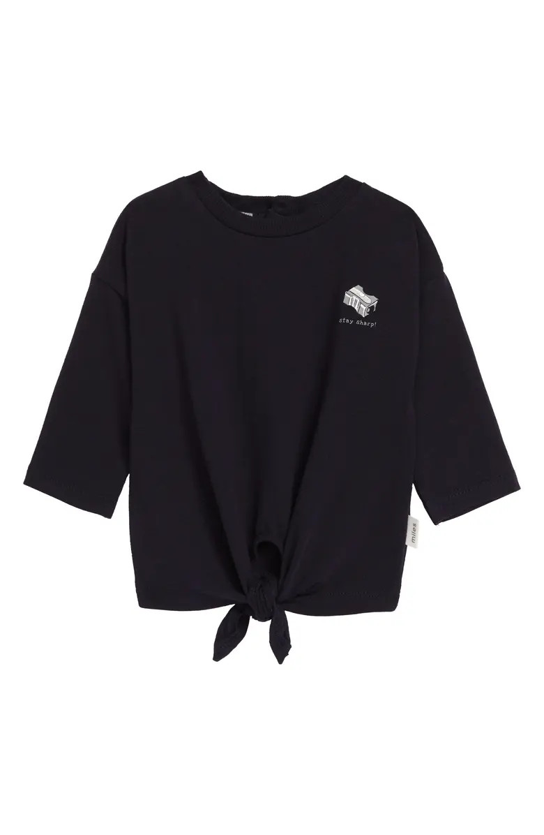 Stay Sharp Tie Front Top | Nordstrom