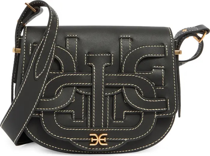 Small Bay Leather Saddle Crossbody Bag | Nordstrom