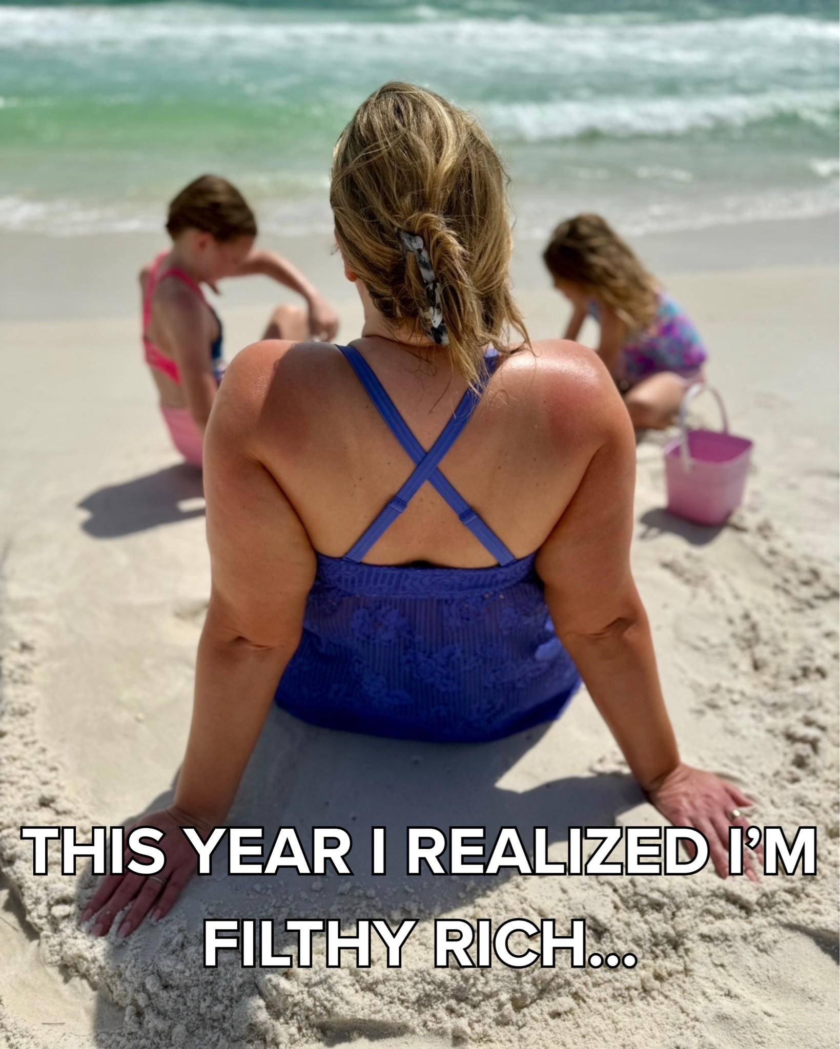 Wearing an 18/20 in the swim!! Plus size, mom life, vacation, summer fashion, swimwear, apron belly

#LTKSeasonal #LTKPlusSize #LTKMidsize
