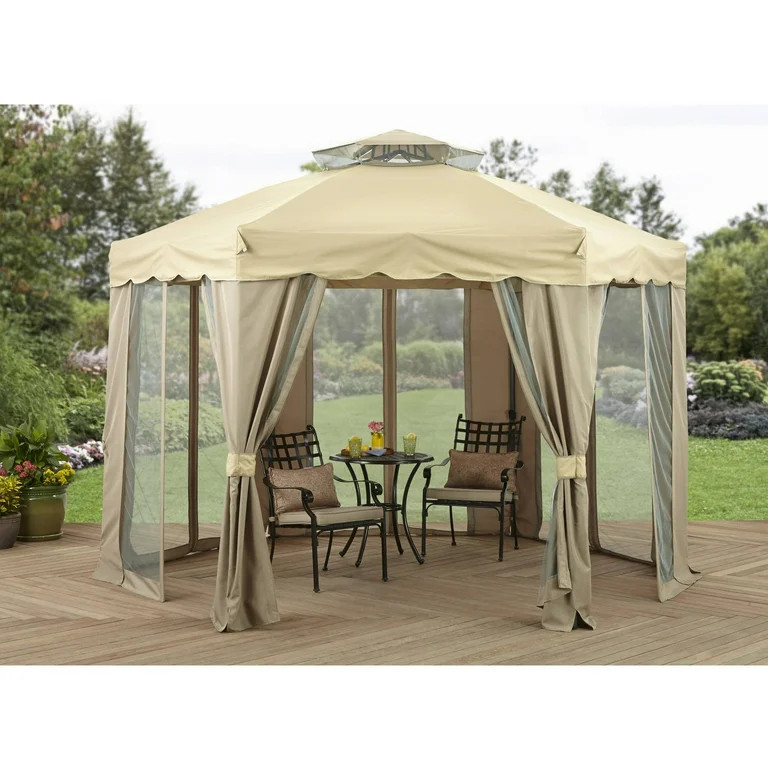 Better Homes & Gardens 12' x 12' Gilded Grove Gazebo - Walmart.com | Walmart (US)
