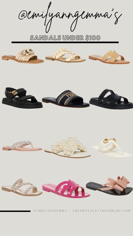 Sandals. Beach shoes. Travel. Summer sandals. Footwear. Designer dupe. Under $100  

#LTKshoecrush #LTKunder100 #LTKtravel