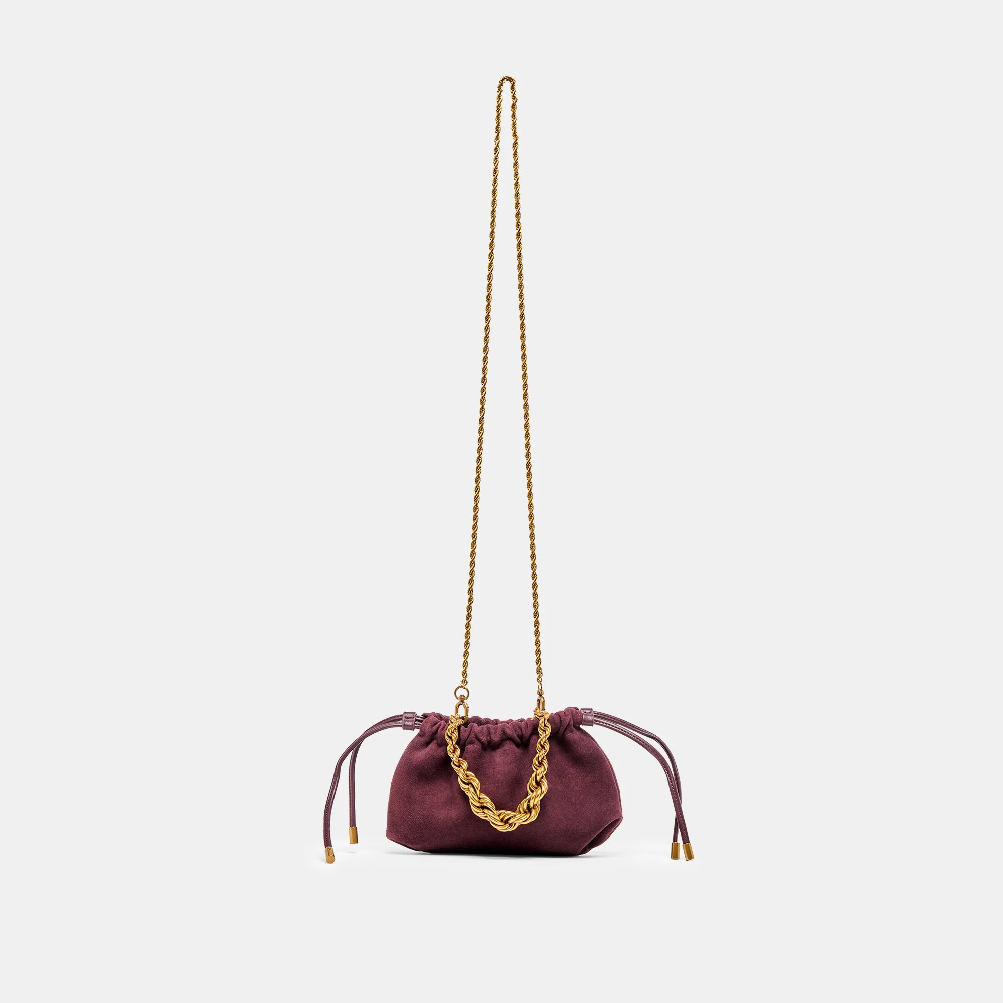 Cleo Burgundy Suede Crossbody | Dolce Vita | DolceVita.com