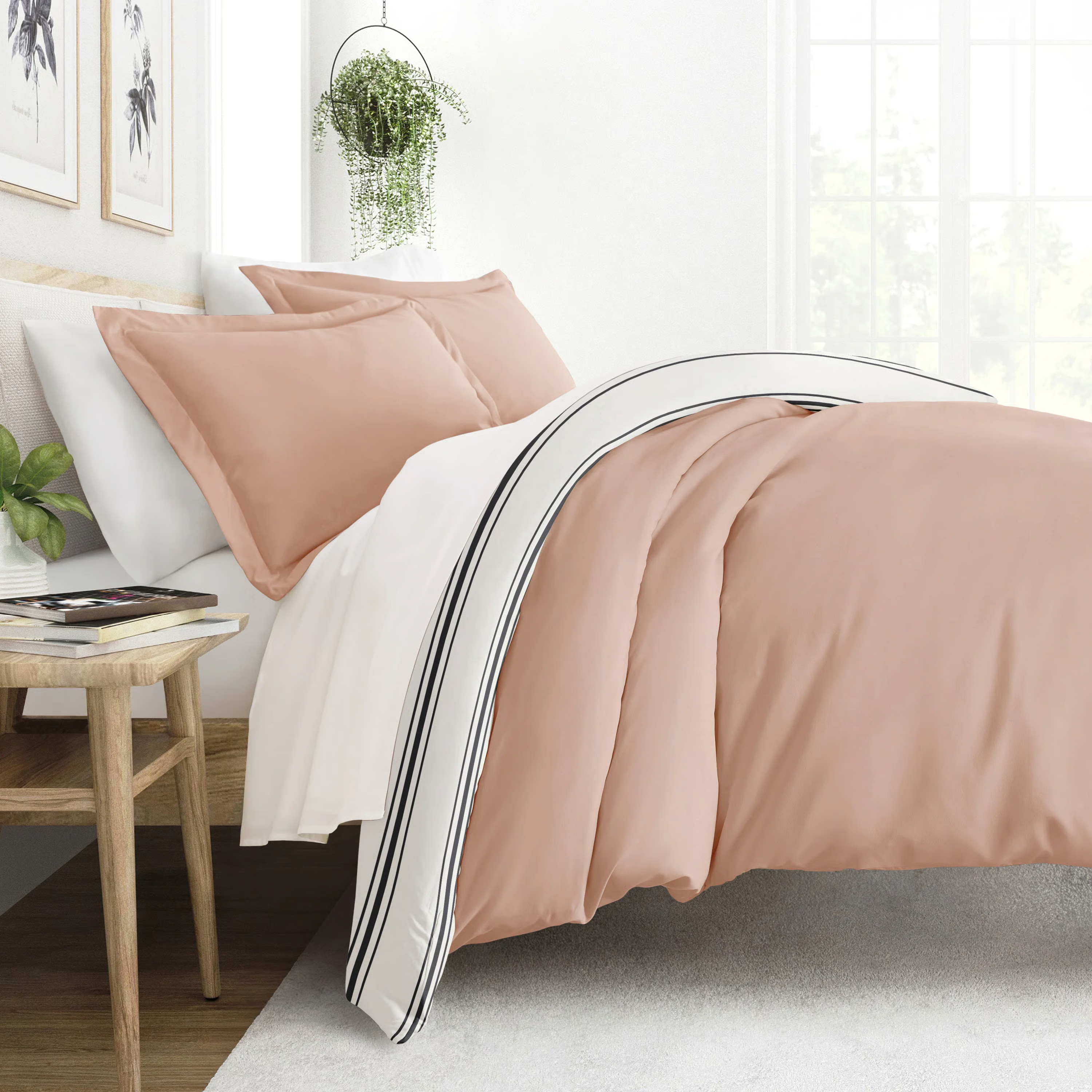Desert Stripe Reversible Duvet Cover Set | Wayfair North America