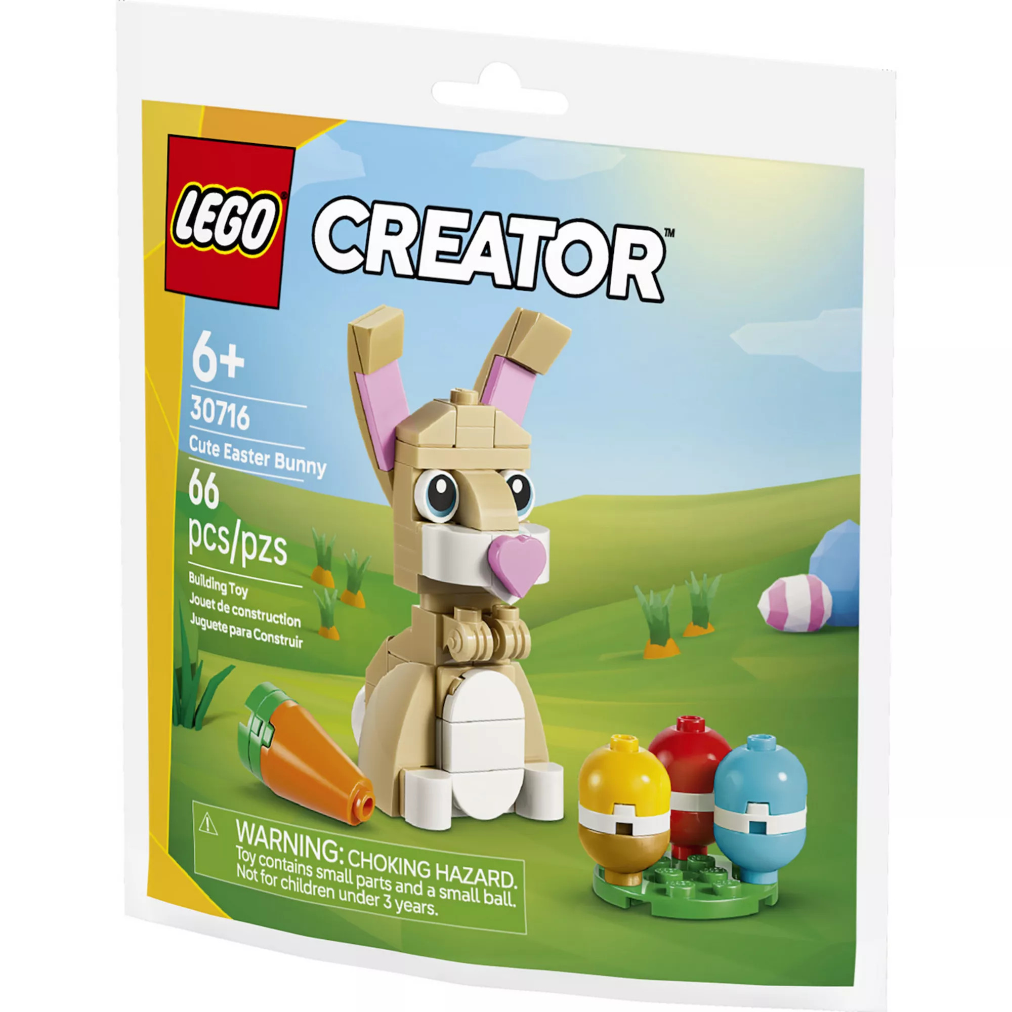 LEGO Creator Cute Easter Bunny 30716 Building Kit (66 Pieces) | Kohl's