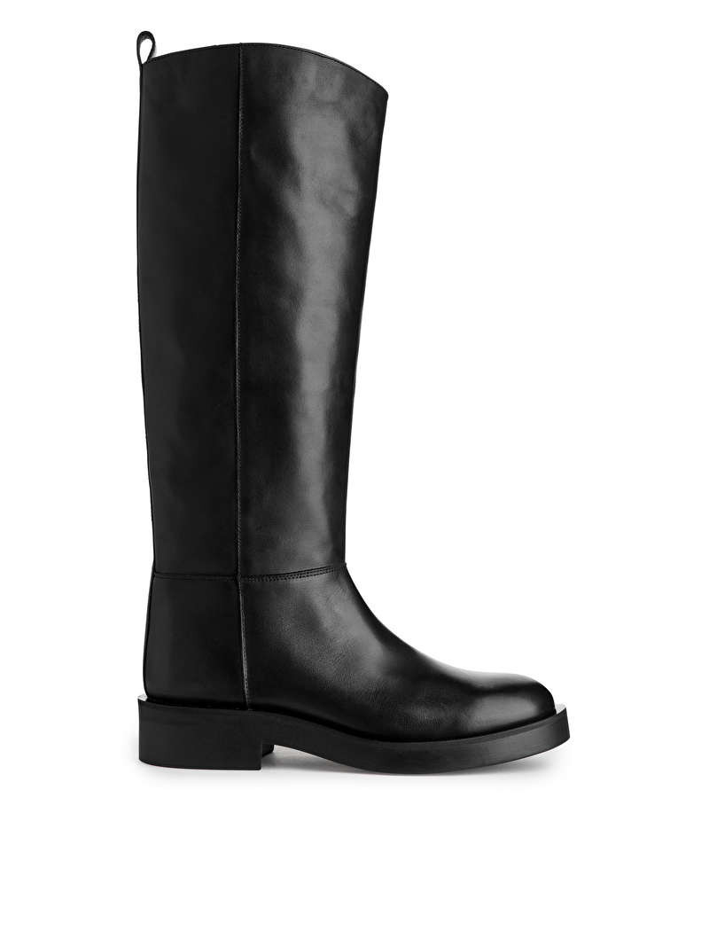 Leather Riding Boots | ARKET (US&UK)