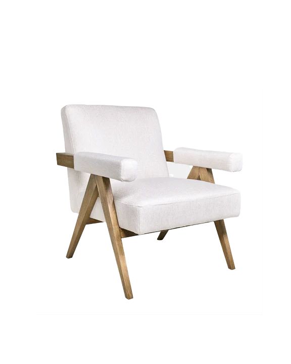 THORA ACCENT CHAIR | Off-White Palette