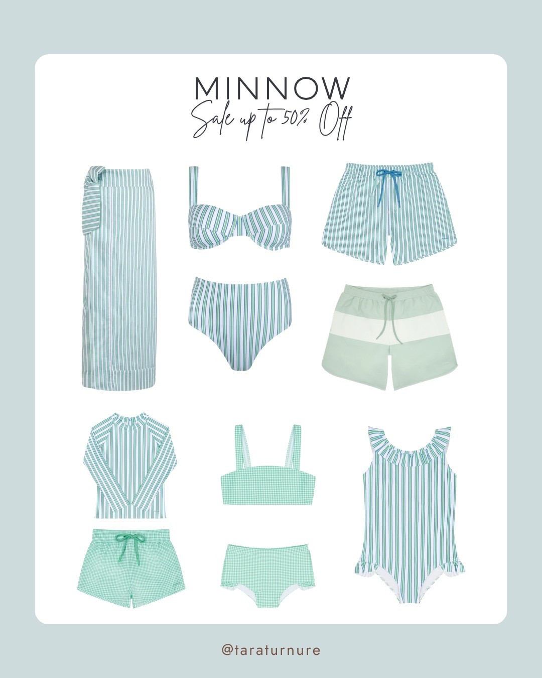 Minnow sale favorites for the whole fam 💚 Up to 50% off!


Minnow sale, family swimwear, matching family swimwear, women’s swimwear, men’s swimwear, kids swimwear, swimsuits, swim trunks, rash guards, family vacation, beach vacation, pool day, resort wear, summer sale, swim sale

#LTKSwim #LTKSaleAlert #LTKKids