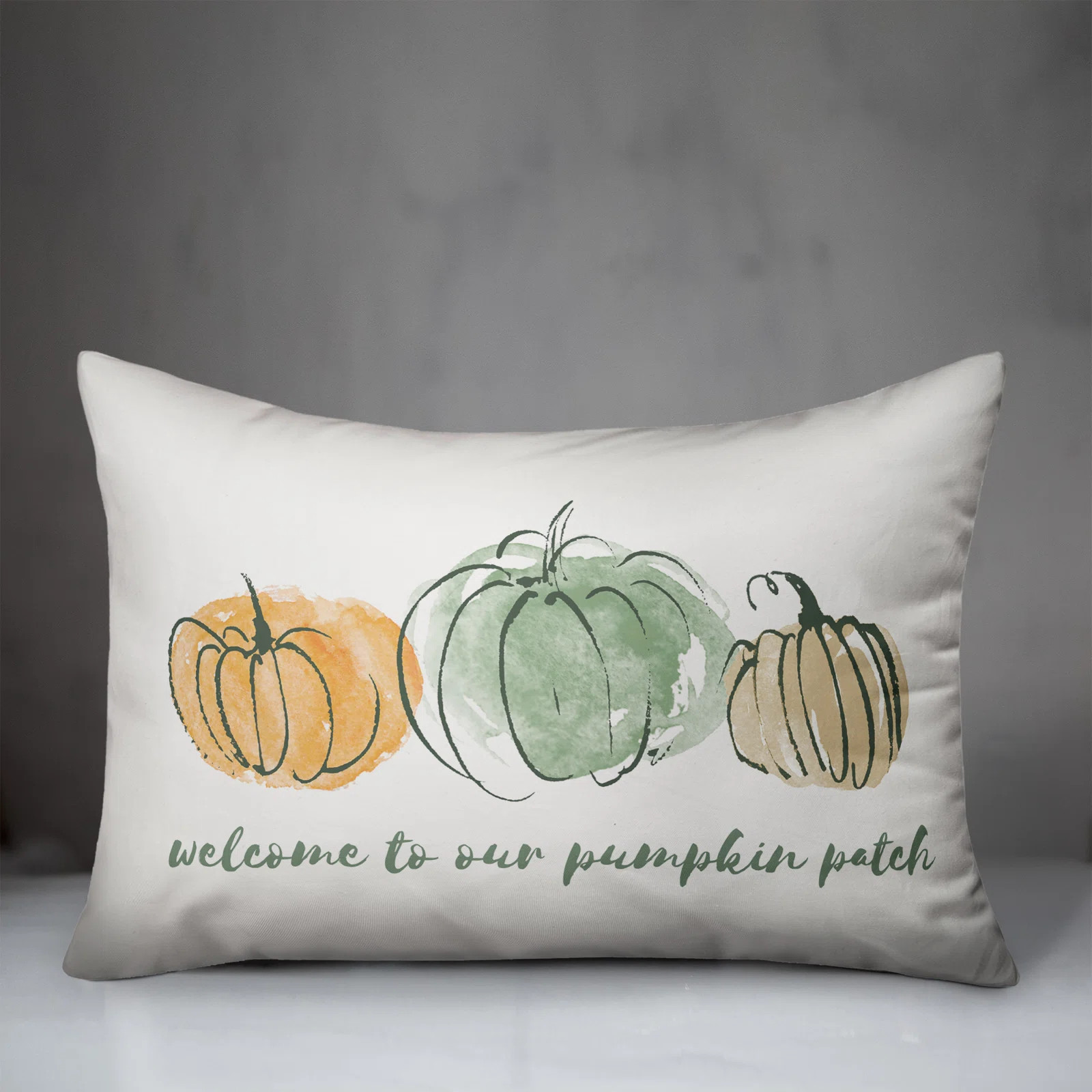 Designs Direct Creative Group  Welcome to Our Pumpkin Patch Lumbar Pillow | Wayfair | Wayfair North America