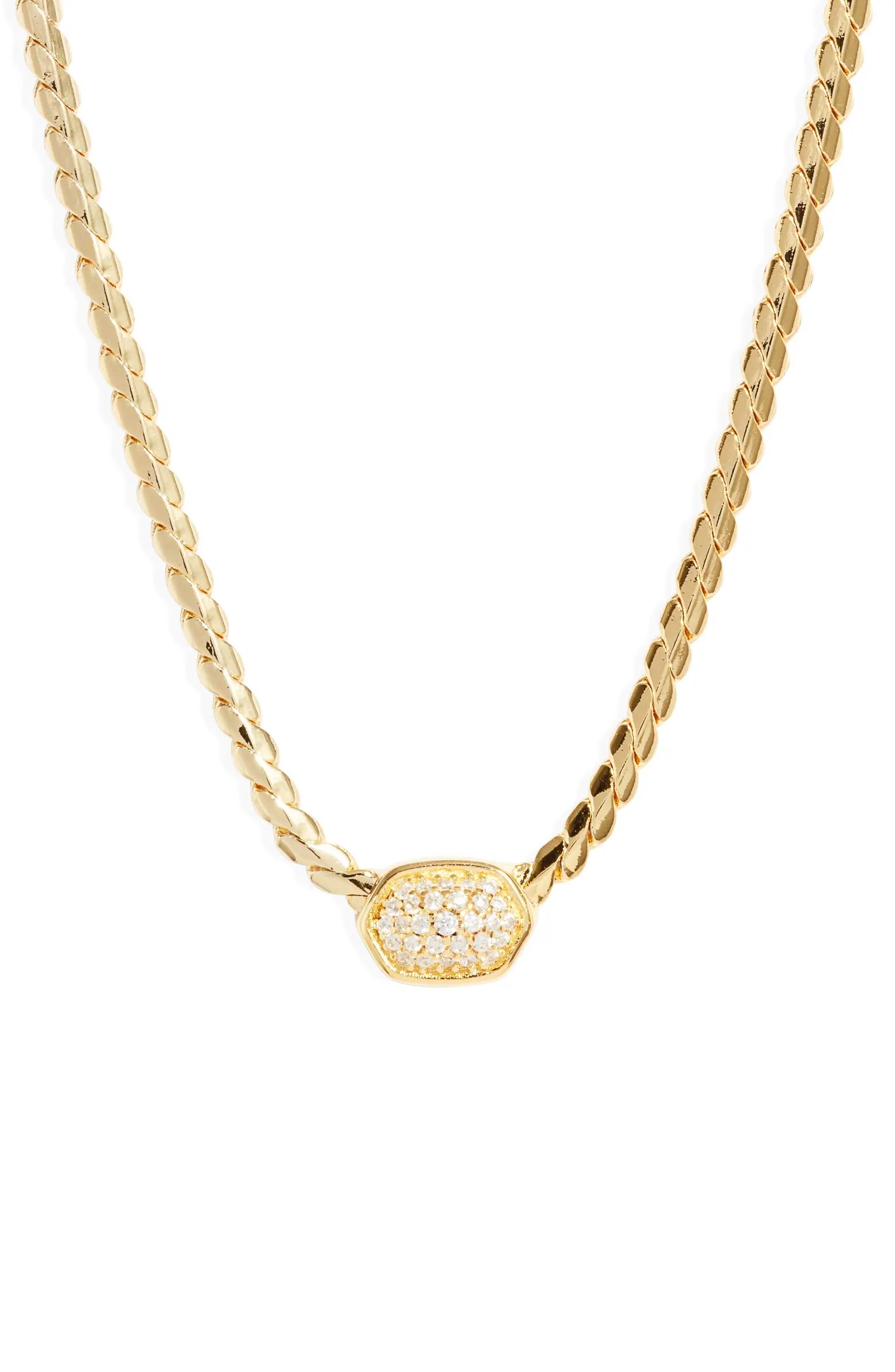 Alanna Crystal Pendant Necklace | Nordstrom