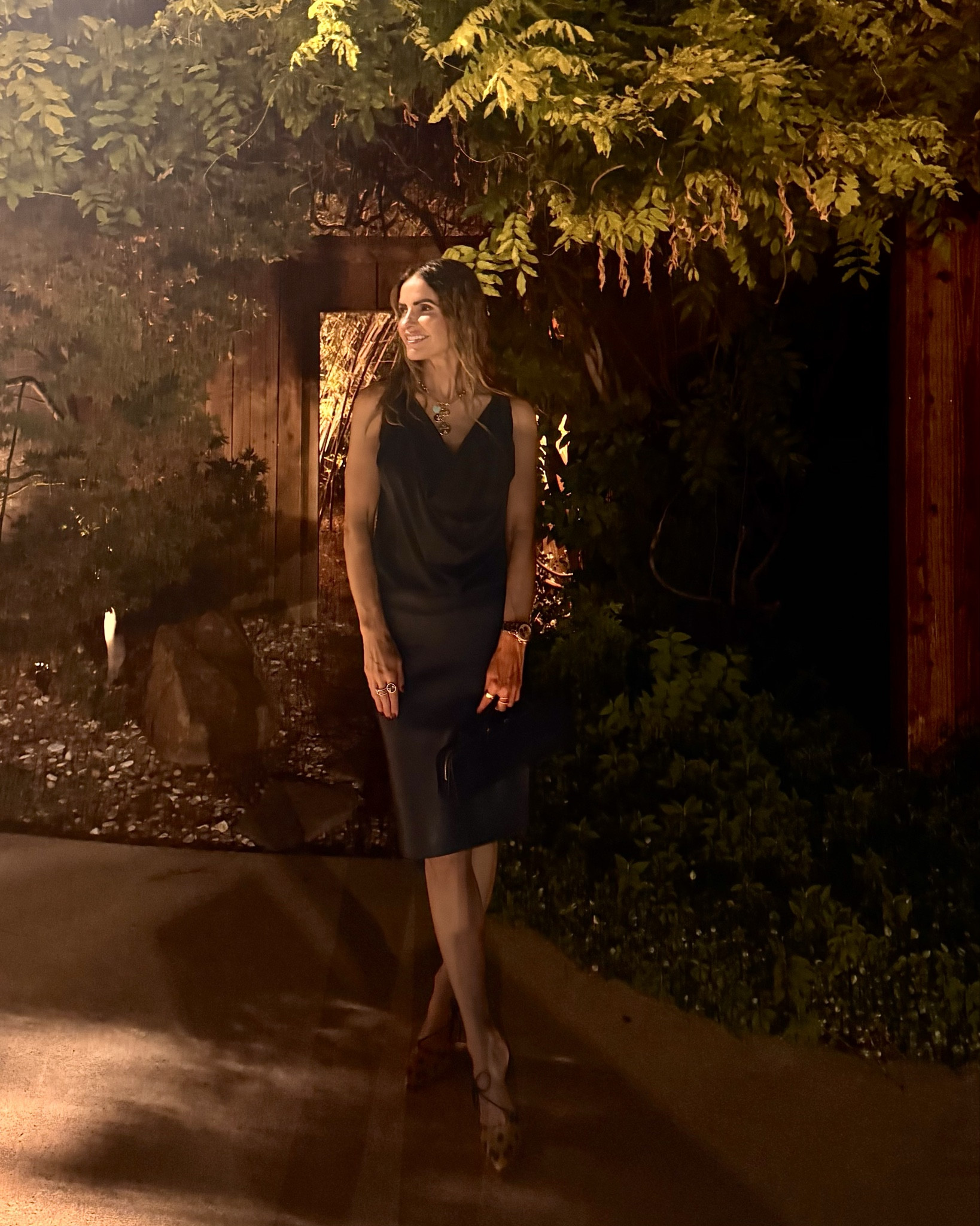 date night @teiteirobatabar was so yummy i think it’s been like 20 years i think since ive been lol 

shop my #ootn wearing my fav leather pencil skirt, silk blouse heels & bag too! 

#LTKItBag #LTKShoeCrush #LTKWorkwear