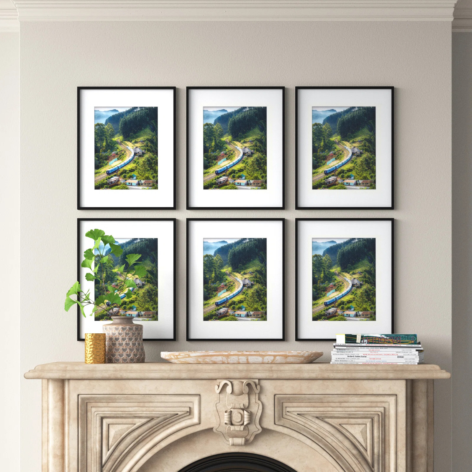 Roesch Metal Picture Frame - Set of 6 | Wayfair North America