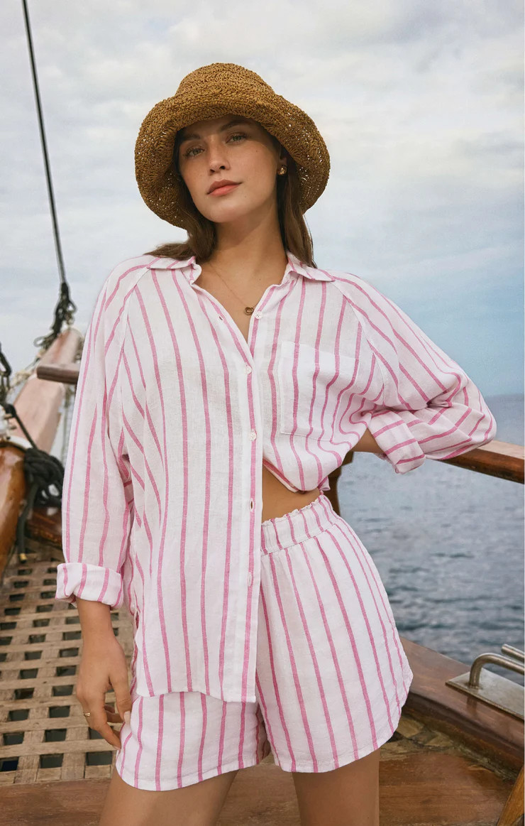 The Perfect Linen Striped Top | Z Supply