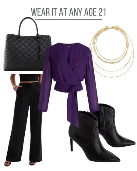 Fall fashion in purple! Here is Jen’s alternate outfit for the purple top!

#LTKstyletip #LTKHoliday #LTKfindsunder100