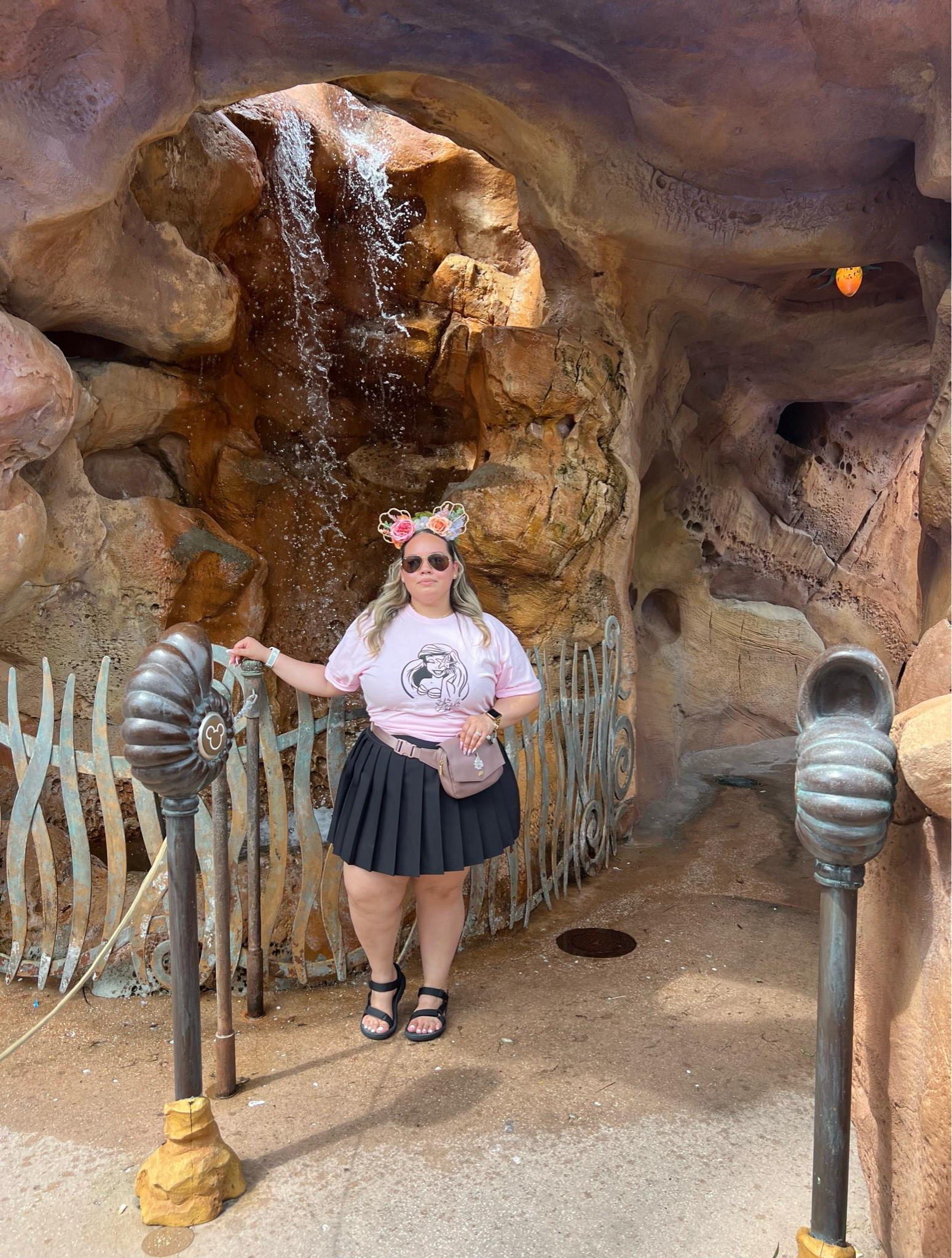 Prepare to be sick of my & this super cute skort!!!!! Makes me feel like I’m back in Catholic school but this time with pants & pockets! 

#LTKunder50 #LTKtravel #LTKcurves