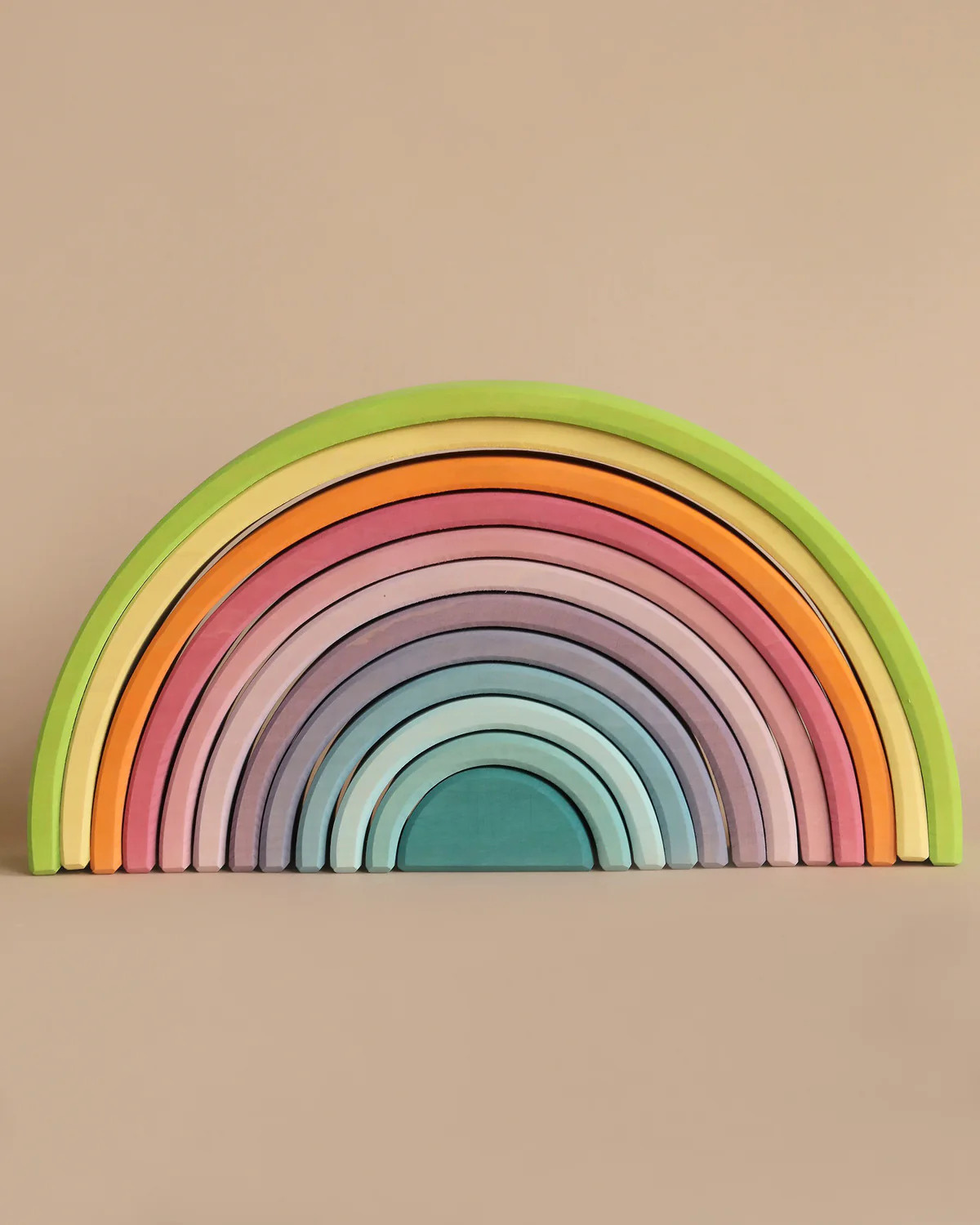 Large Wooden Rainbow, Pastel | Odin Parker