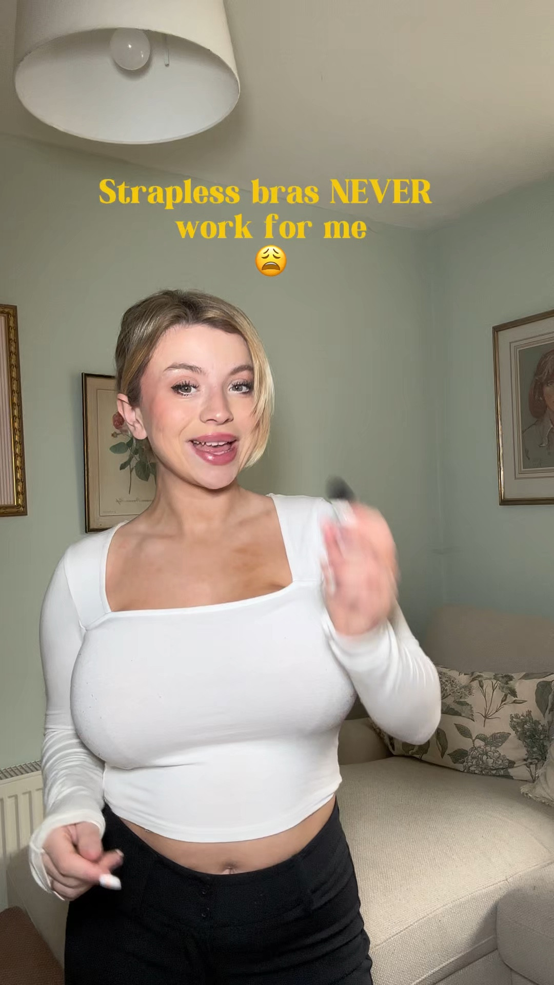 Strapless bra that works for a 28J cup💖