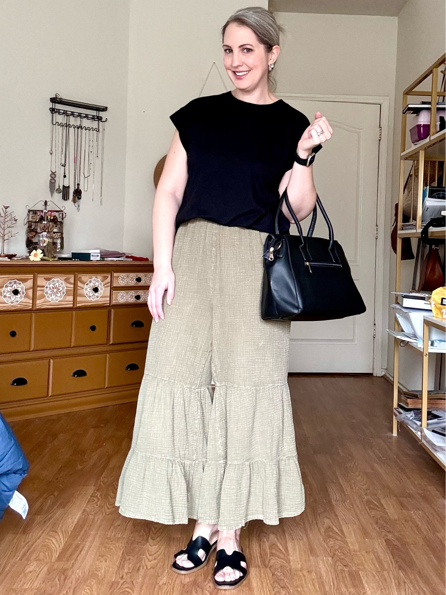 Comfy OOTD 💗 Amazon and Target. Spring inspo. Pants are from Three Bird Nest

#LTKstyletip #LTKfindsunder50