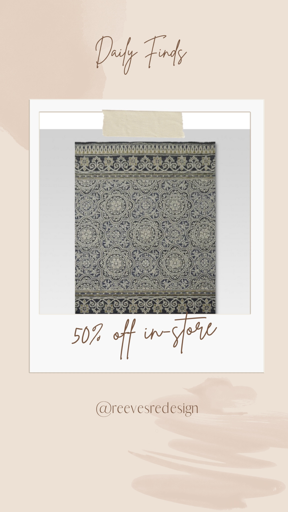 Threshold Belfast 100% wool area rug 
Color: Indigo
Area rug, wool, Target, sale

#LTKunder100 #LTKsalealert #LTKhome