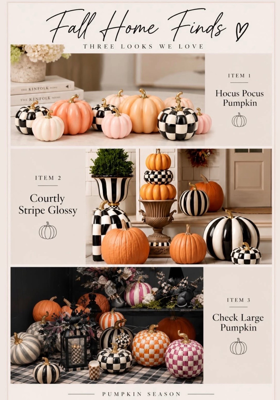 Fall decor
Home decor
Pumpkins

#LTKfall #LTKhome