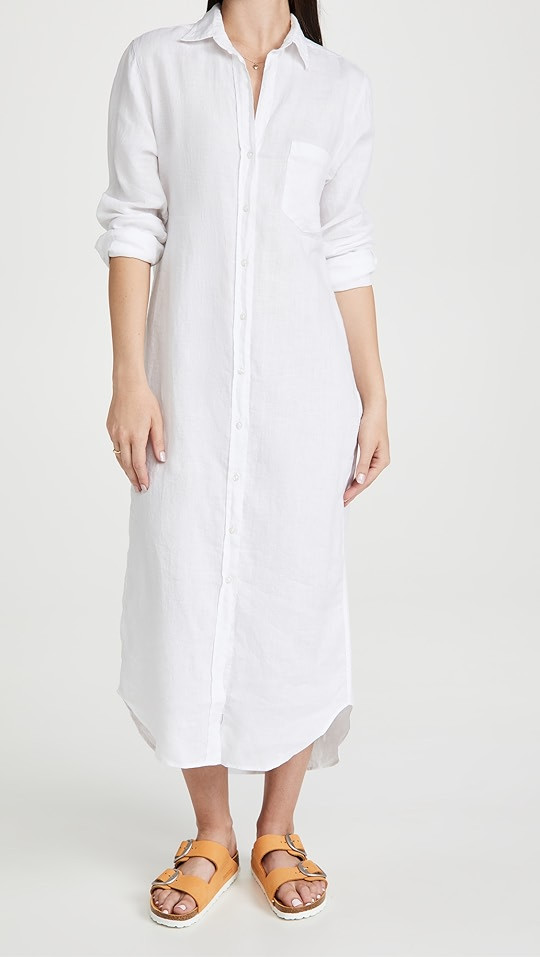 Frank & Eileen Rory Woven Long Dress | SHOPBOP | Shopbop