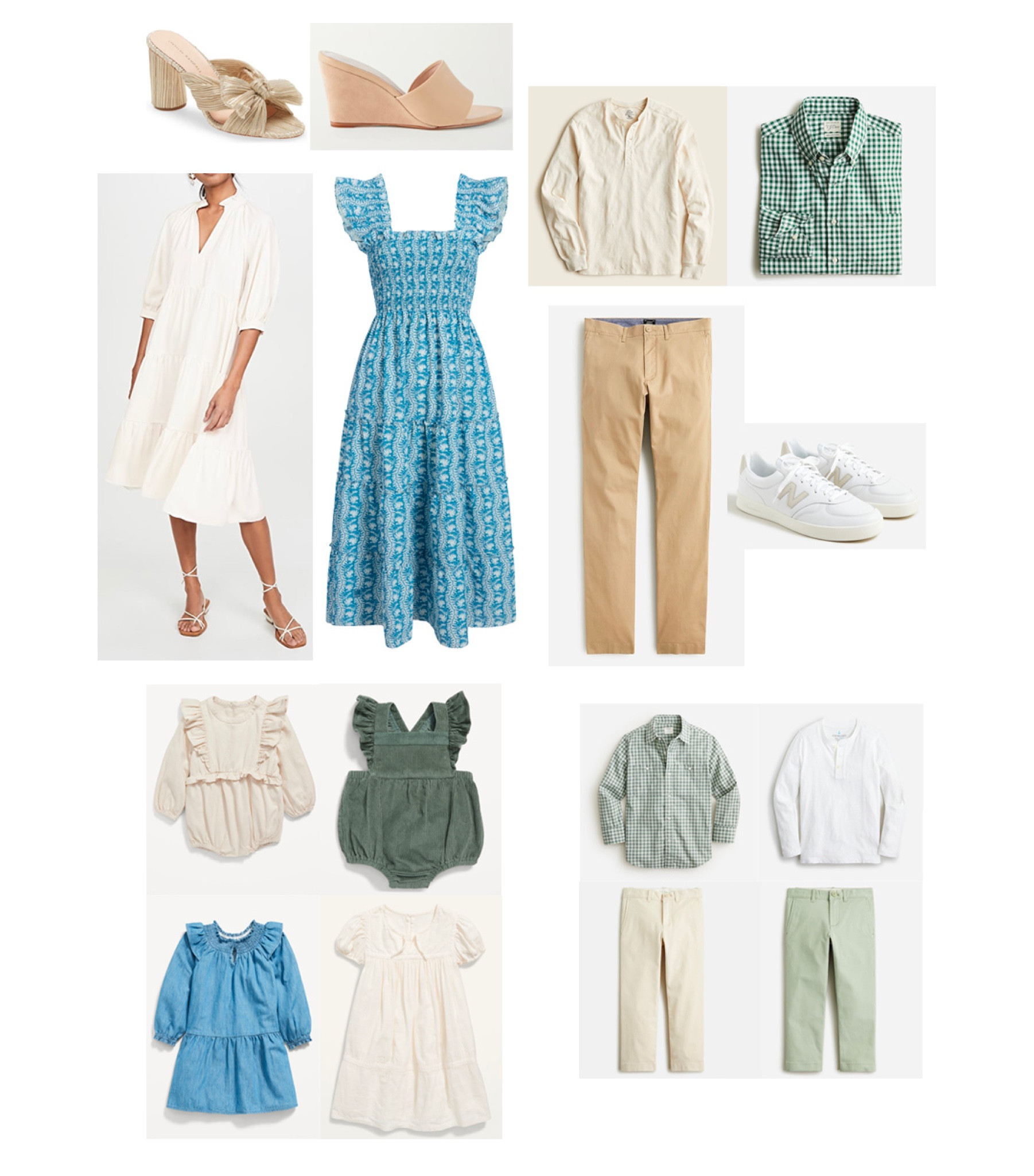 More family photo outfit inspiration! The ivory dress photographs so beautifully, and I just ordered this Hill House blue nap dress!

#LTKkids #LTKfamily #LTKSeasonal