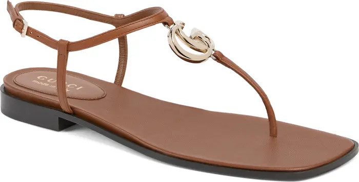 Marmont GG T-Strap Sandal (Women) | Nordstrom