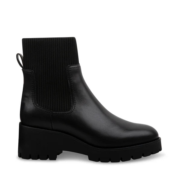 DELTA BLACK LEATHER | Steve Madden (Canada)