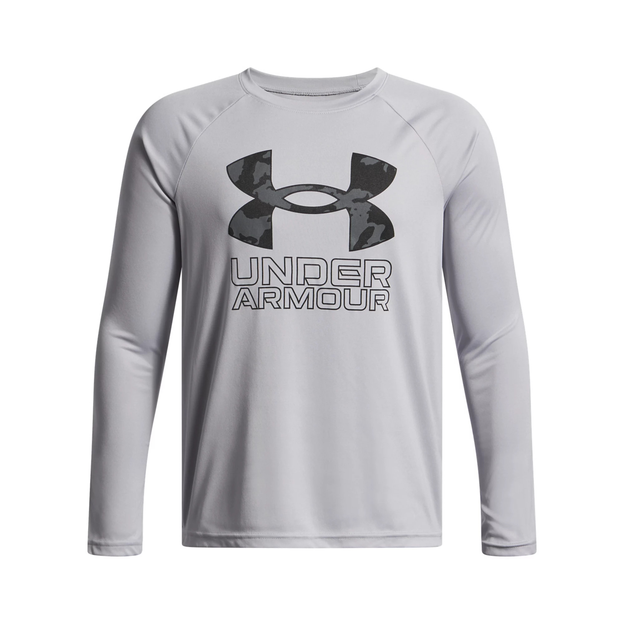 Boys 8-20 Under Armour Tech™ Logo Print Long Sleeve Graphic Tee in Regular & Husky | Kohl's