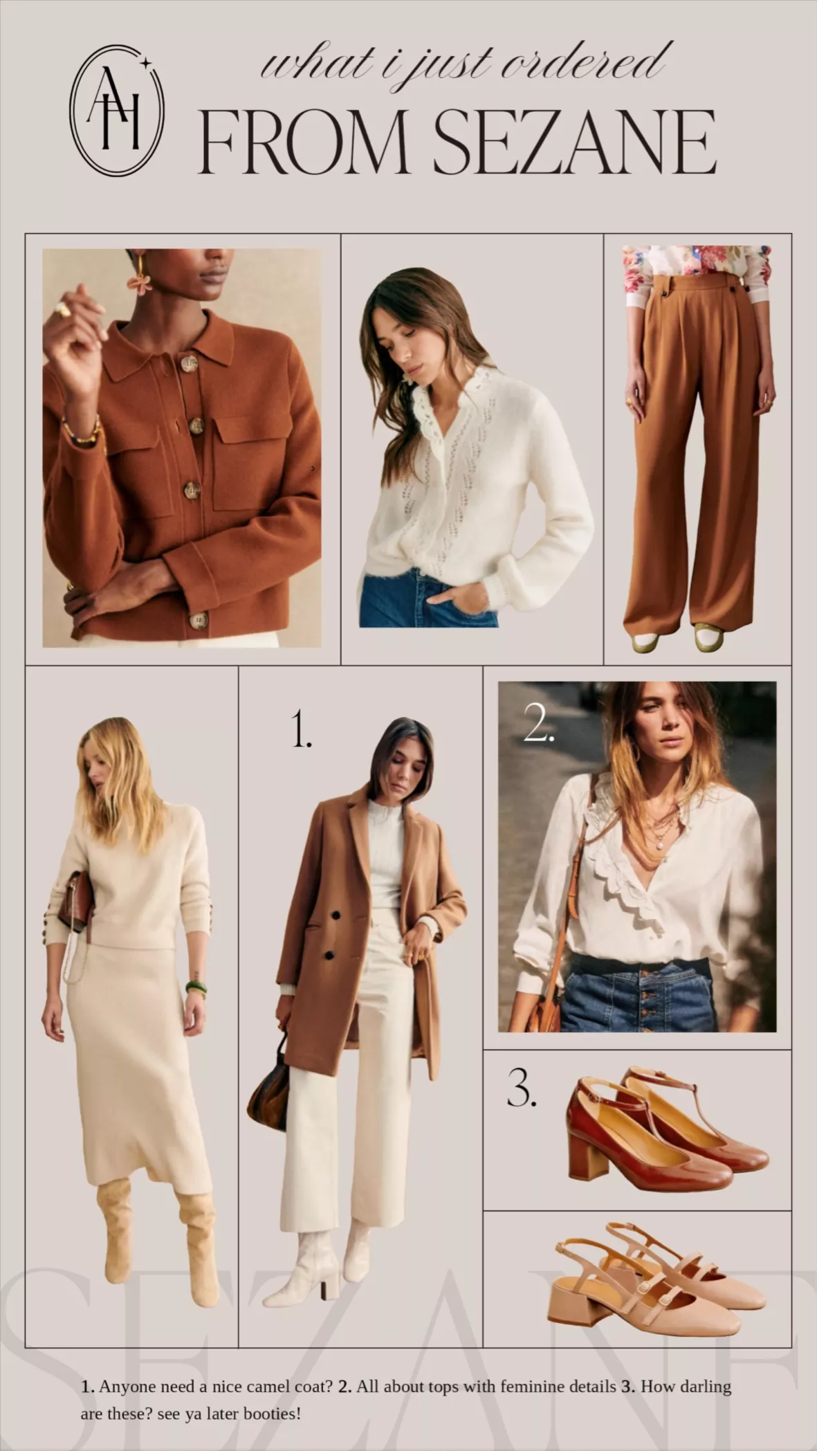 What I Ordered From Sezane For Fall