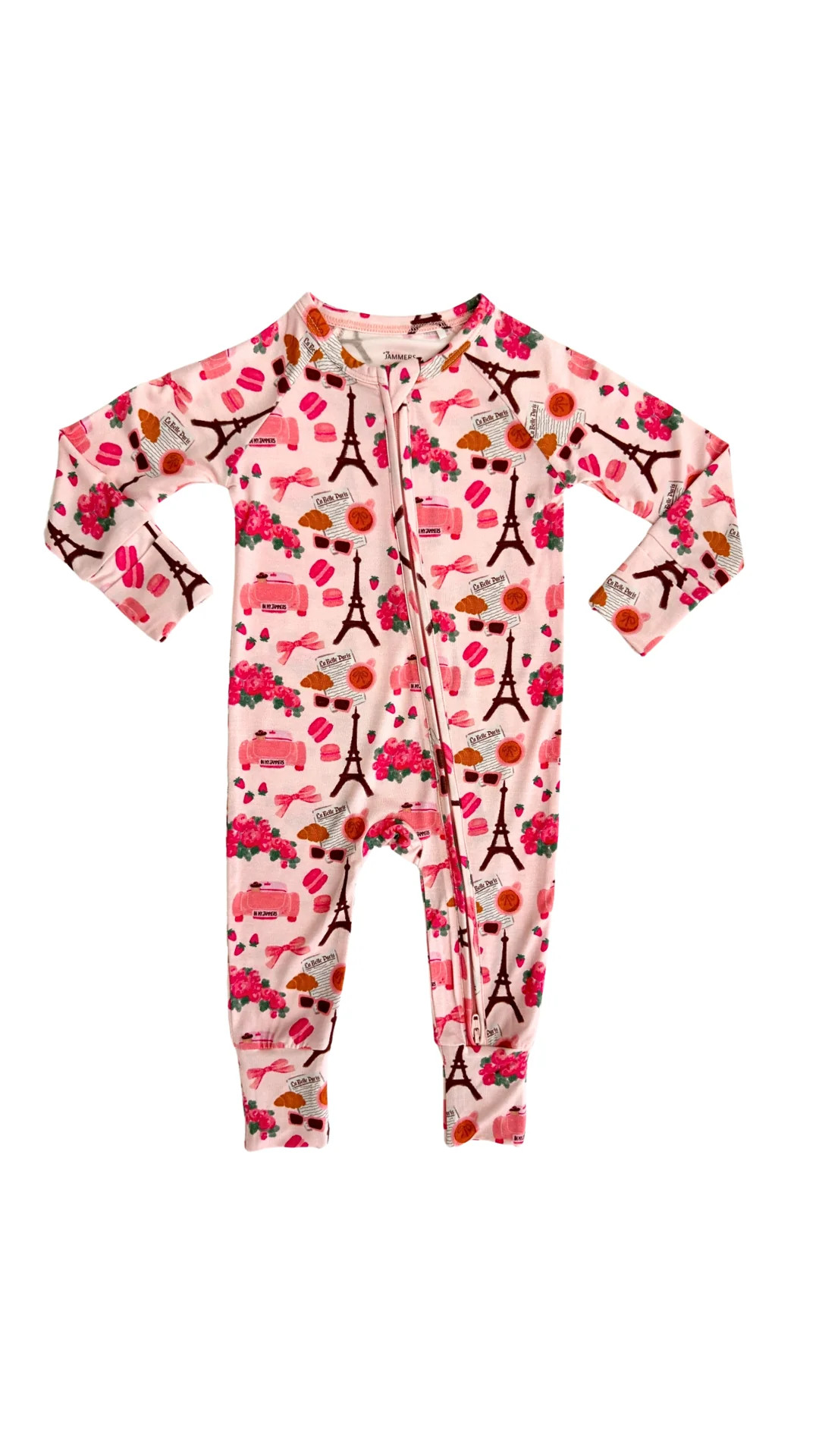 Paris Zipper Romper | In My Jammers