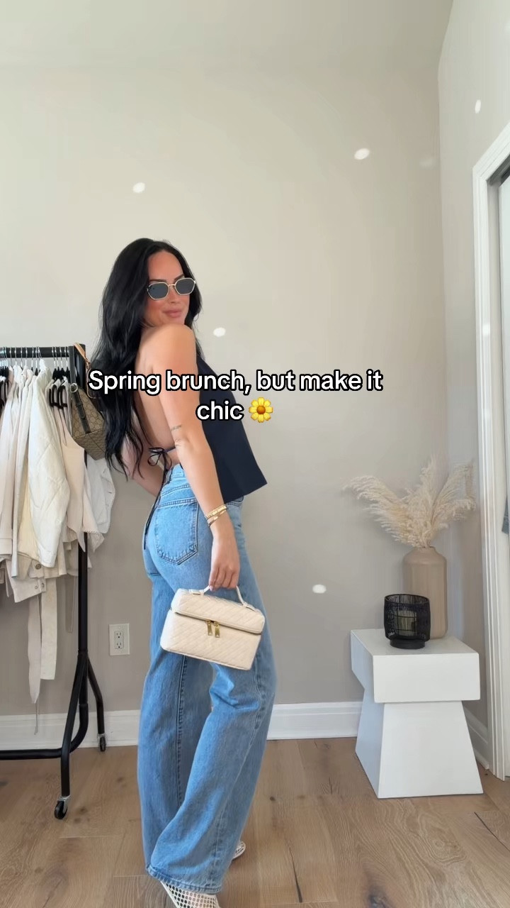 I’m wearing a gorgeous halter backless top paired with my favorite high-rise denim from Aritzia and these feminine crochet flats for a soft, elevated feel. Throwing a sweater over your shoulders instantly pulls the whole look together and gives it that effortless, polished vibe.

This is one of those outfits that’s simple but feels so put together perfect for brunch, coffee dates, or a casual day out. I’ll have everything linked on my LTK for you guys 💙

My sizing 5’7, 145lbs, 32dd
I’m wearing a size small top, size 27 tall jeans 


spring brunch outfit, brunch outfit ideas, spring outfit inspo, chic spring outfit, effortless outfit, elevated casual, halter top outfit, backless top outfit, high rise denim outfit, aritzia denim, feminine outfit, crochet flats, spring style, casual chic outfit, minimal chic, everyday outfit inspo, neutral outfit, soft feminine style, brunch date outfit, coffee date outfit, easy outfit idea, capsule wardrobe outfit, classic style, polished casual look