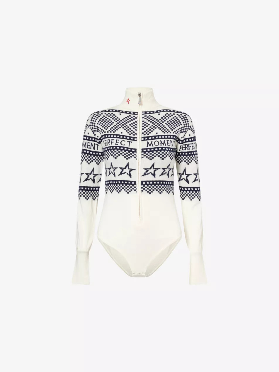 Holiday Merino-Wool Ski Bodysuit | Selfridges