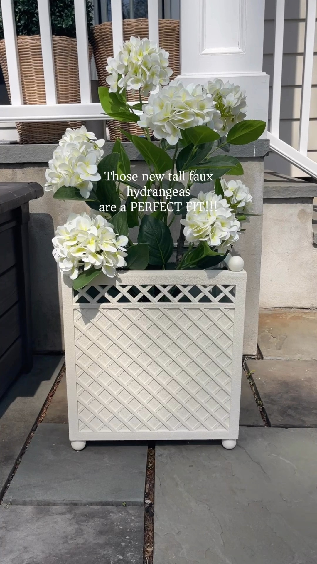 Limited quantities left!! 🏃🏼‍♀️🏃🏼‍♀️🏃🏼‍♀️ These new Target planters are giving Frontgate and Ballard Designs vibes for HUNDREDS LESS!!! My tip is to order for store pickup!! Also linked the new tall faux hydrangeas from Amazon! 

#LTKHome #LTKSaleAlert
