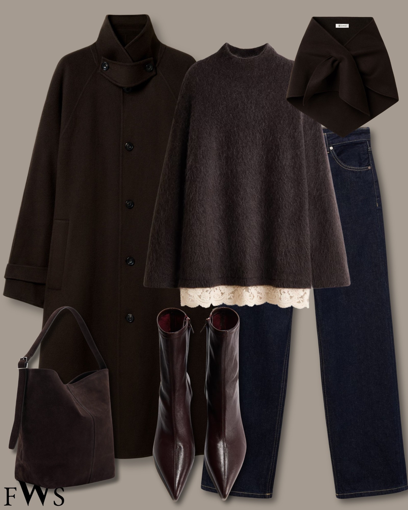 Styling dark denim for winter 🤎✨

#LTKover50style #LTKwinter #LTKworkwear