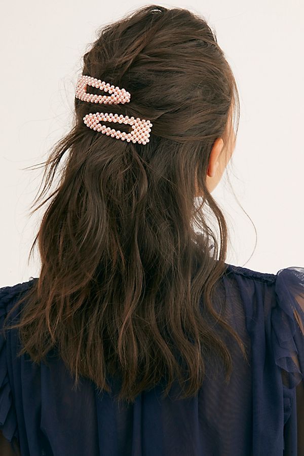 Pretty Beaded Clip Set | Free People (Global - UK&FR Excluded)