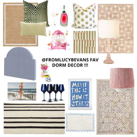 MY FAV DORM DECOR PICKS !!! 

#LTKstyletip #LTKFind #LTKxAnthro