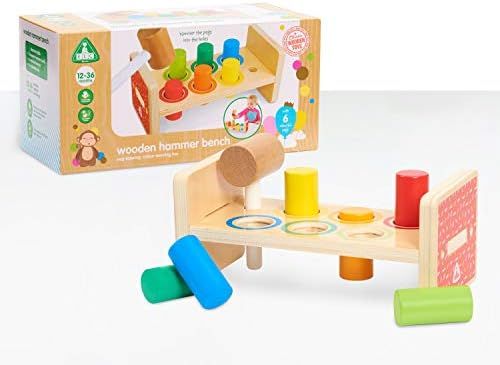 Early Learning Centre Wooden Hammer Bench, Amazon Exclusive | Amazon (US)