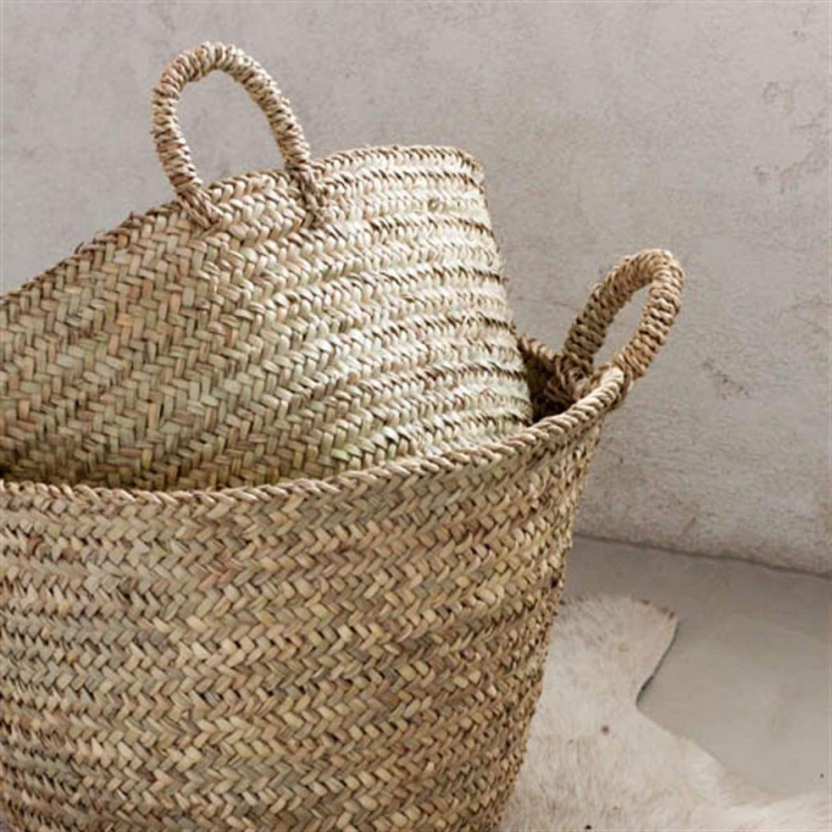 Big Moroccan Basket - Decor - elsie green | Elsie Green US