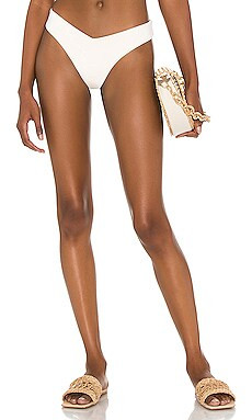 WeWoreWhat Delilah Bikini Bottom in Pearl from Revolve.com | Revolve Clothing (Global)