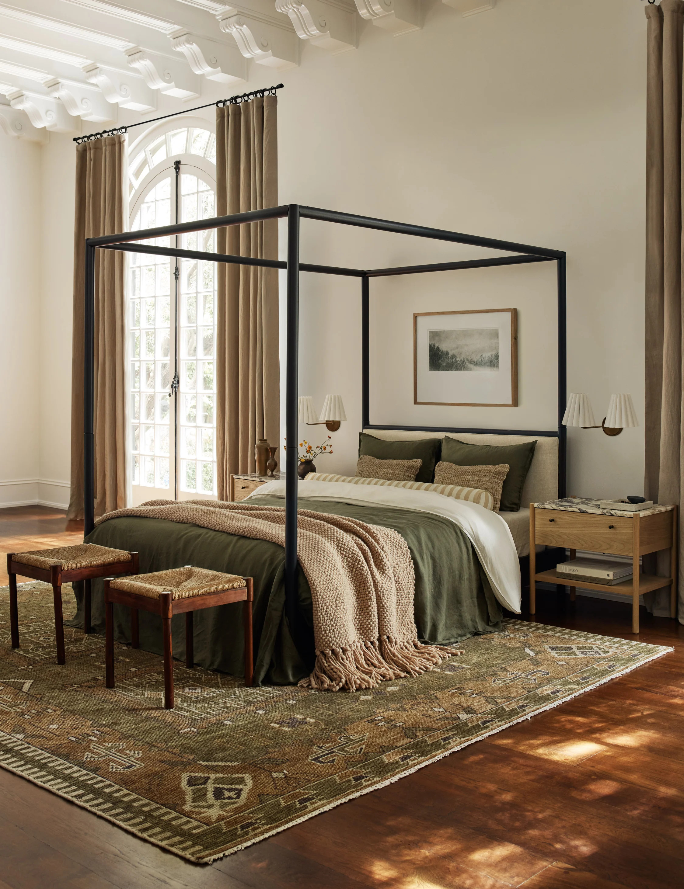 Simonette Canopy Bed | Lulu and Georgia 