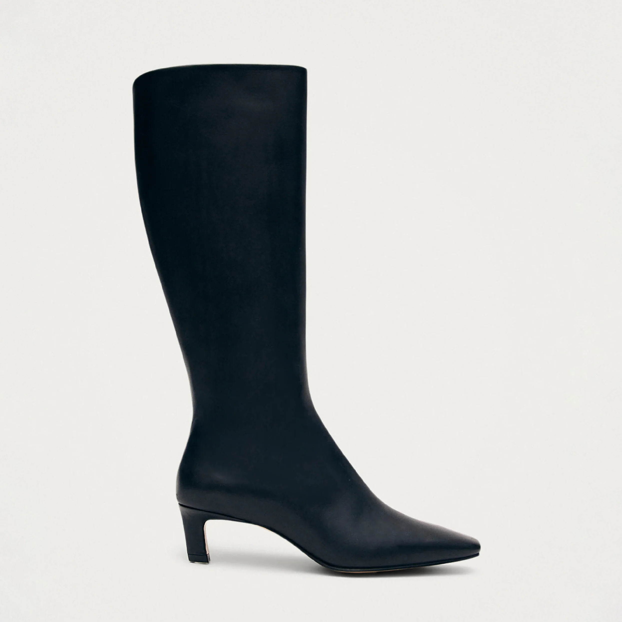 Rory Black Leather Boots | ALOHAS | Alohas US