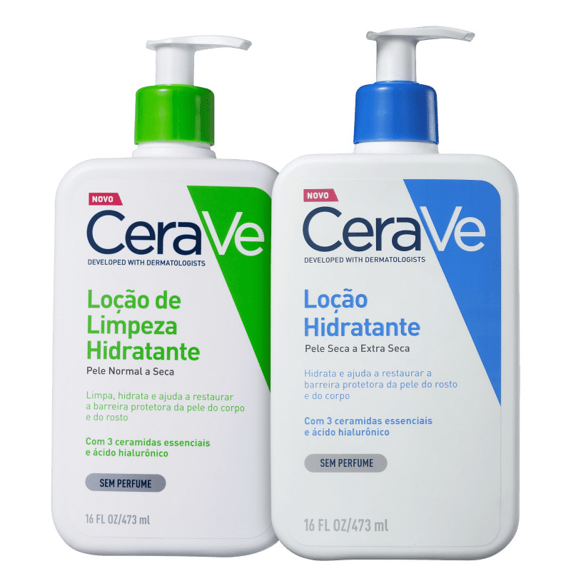 Kit CeraVe Dos Pés à Cabeça (2 Produtos) | Beleza Na Web (BR)