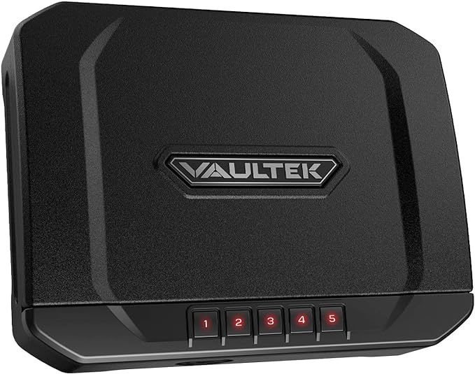 VAULTEK VT20 Handgun Bluetooth Smart Safe Pistol Safe with Auto-Open Lid and Rechargeable Battery... | Amazon (US)