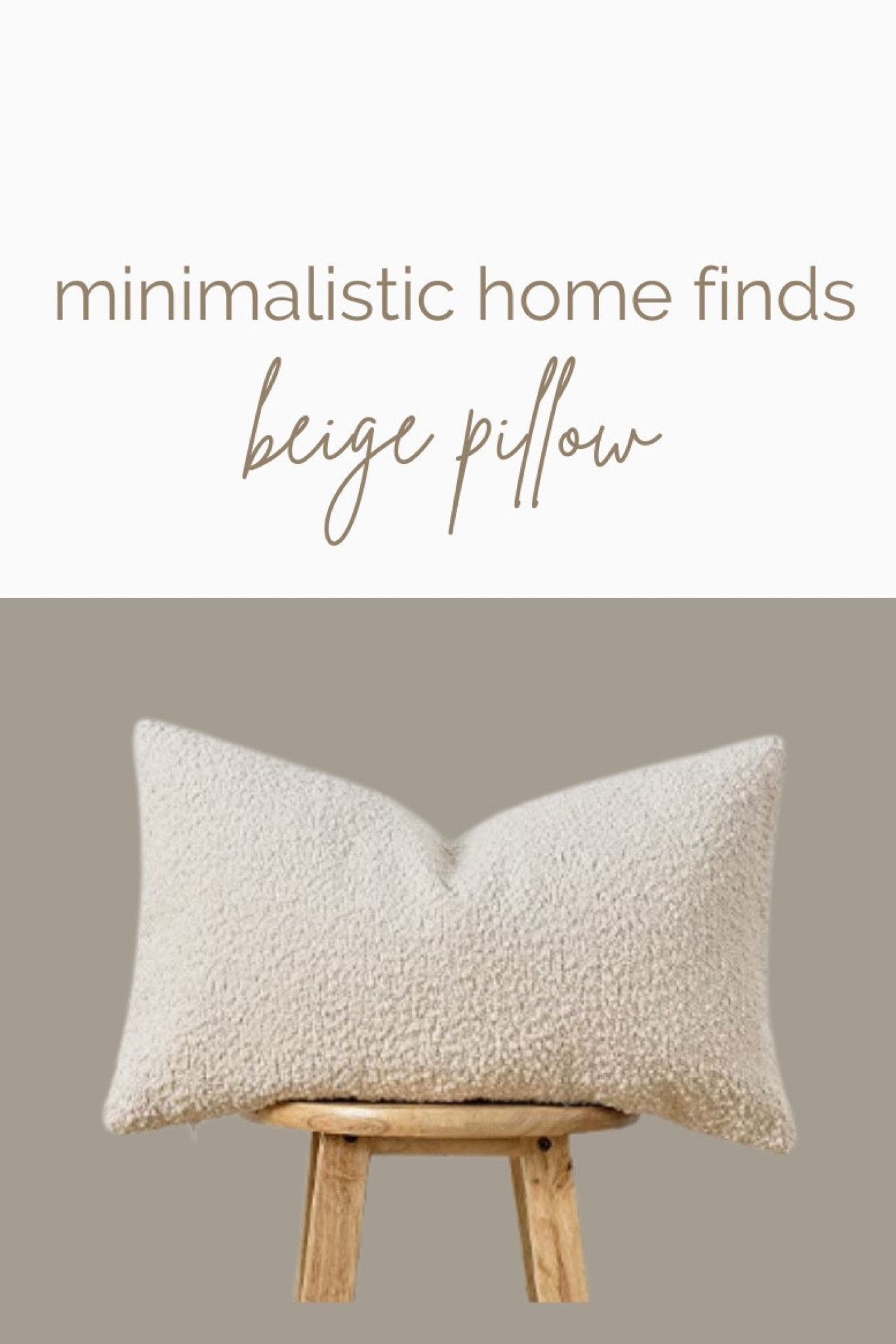 Beige pillow for your living room! Perfect for a minimalist household 🙌 

#minimalistic #minimalistbedroom #pillowcover #homefinds #modernhomedecor

#LTKFindsUnder50 #LTKFindsUnder100 #LTKHome