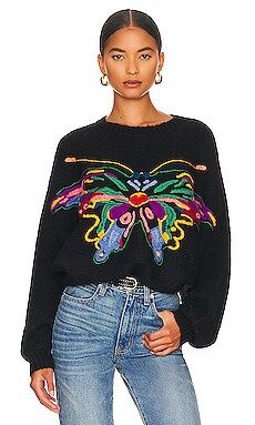 MOTHER The Batwing Pullover in Gives Me Butterflies from Revolve.com | Revolve Clothing (Global)